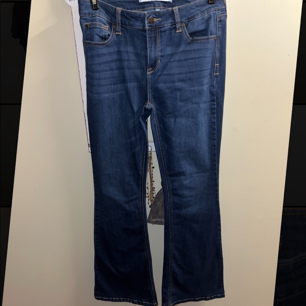 celebrity pink flare jeans